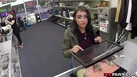 La donna con il film ...